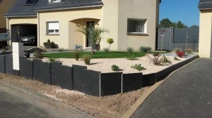 Travaux paysagers à Saint-Sauveur-des-Landes